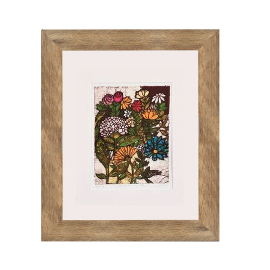 Flower Panel Art Print