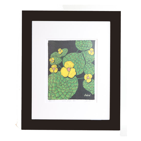 Leaves Pad Art Print